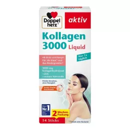 DOPPELHERZ Collagen 3000 Sıvı Çubuklar, 14 adet