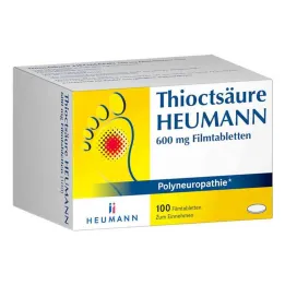 Tiyoktik asit Heumann 600 mg film kaplı tablet (100 adet)