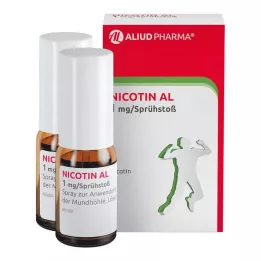 NICOTIN AL 1 mg/ağızda kullanım için sprey sprey, 2 adet
