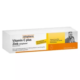 VITAMIN C PLUS Çinko oranlı farmasötik efervesan tabletler, 20 adet