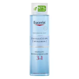 EUCERIN DermatoCLEAN Hyal.Miz.Temizleme Sıvısı 3ü 1 arada, 400 ml