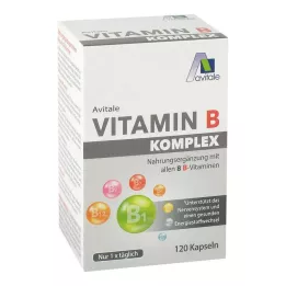 VITAMIN B KOMPLEX kapsüller, 120 adet
