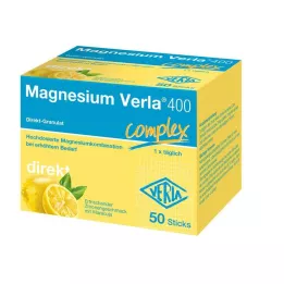 MAGNESIUM VERLA 400 direkt granül, 50 adet