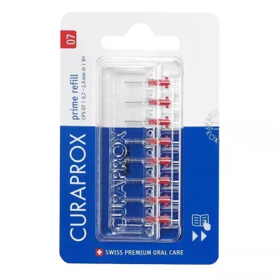 CURAPROX CPS 07 prime diş arası fırçası yedek, 8 adet CURAPROX CPS 07 prime diş arası fırçası yedek, 8 adet