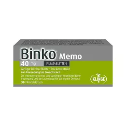 BINKO Memo 40 mg film kaplı tablet, 30 adet