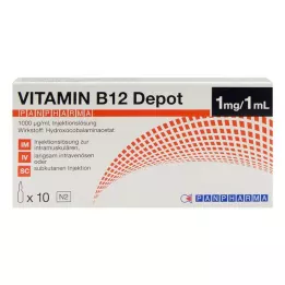 VITAMIN B12 DEPOT PANPHARMA 1000 μg/ml Enjeksiyon-Ameliyat, 10X1 ml