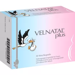 VELNATAL artı Quatrefolic kapsüller, 30 adet