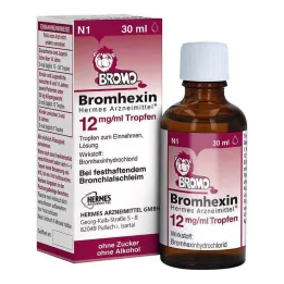 BROMHEXIN Hermes Arzneimittel 12 mg/ml damla, 30 ml