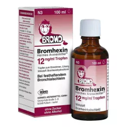 BROMHEXIN Hermes Arzneimittel 12 mg/ml damla, 100 ml