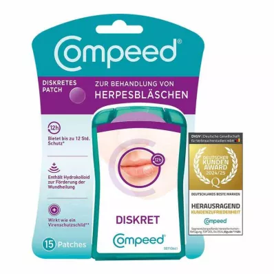 COMPEED Herpes blister yama aplikatörü HRA, 15 adet COMPEED Herpes blister yama aplikatörü HRA, 15 adet
