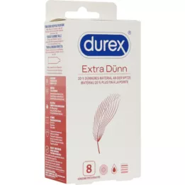 DUREX ekstra ince prezervatif, 8 adet