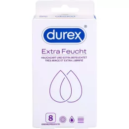 DUREX ekstra nemli prezervatif, 8 adet