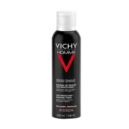 VICHY HOMME Tıraş Köpüğü Cilt Tahrişi Önleyici, 200 ml