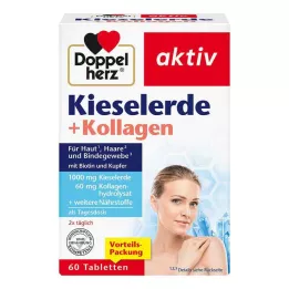 DOPPELHERZ Silika+Kolajen Tabletler, 60 adet