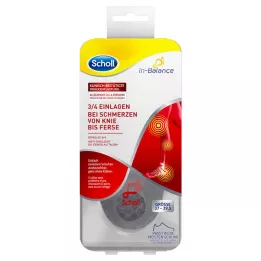 SCHOLL Topuk ve diz ağrıları için 3/4 tabanlık 37-39,5, 1X2 adet
