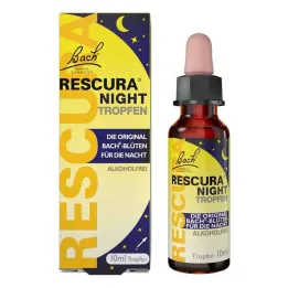 Bach çiçekleri orijinal Rescura Gece alkolsüz damla, 10 ml