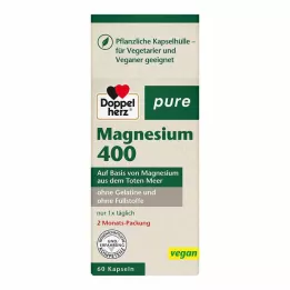 DOPPELHERZ Magnezyum 400 saf kapsül, 60 adet