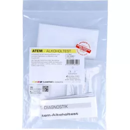 CLEARTEST Nefesten alkol testi, 1 adet