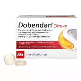 DOBENDAN Direkt Flurbiprofen 8,75 mg pastil, 36 adet