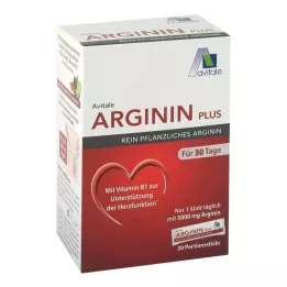 ARGININ PLUS Vitamin B1+B6+B12+Folik Asit Çubukları, 30X5,9 gr