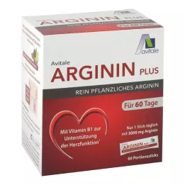 ARGININ PLUS Vitamin B1+B6+B12+Folik Asit Çubukları, 60X5,9 gr