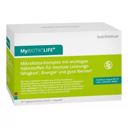 MYBIOTIK LIFE+ Kombinasyon paketi 30x1,5 g Plv.+60 Kapsül, 1 adet