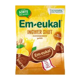 EM Ökal şekeri zencefil SHOT şekerle doldurulmuş, 75 g