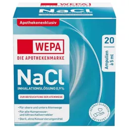 WEPA İnhalasyon solüsyonu NaCl %0,9, 20X5 ml