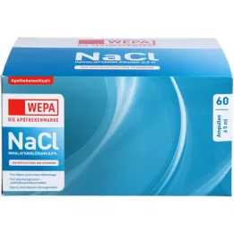 WEPA İnhalasyon solüsyonu NaCl %0,9, 60X5 ml