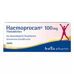 HAEMOPROCAN 100 mg film kaplı tabletler, 50 adet
