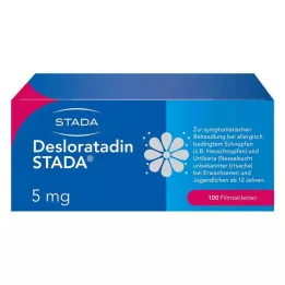DESLORATADIN STADA 5 mg film kaplı tabletler, 100 adet