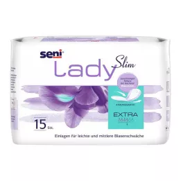 SENI Lady Slim idrar kaçırma pedi ekstra, 15 adet