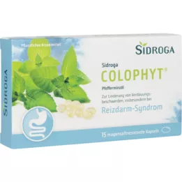SIDROGA ColoPhyt 182 mg mide suyu yumuşak kapsülleri, 15 adet