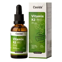 K2 Vitamini MK7 vegan damlası, 50 ml