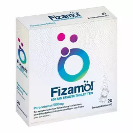 FIZAMOL 500 mg efervesan tablet, 20 adet