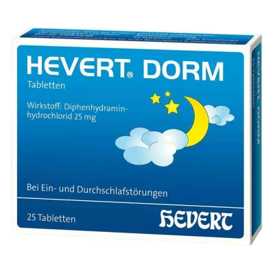 Hevert Dorm tabletleri (25 adet) Hevert Dorm tabletleri (25 adet)