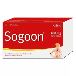 SOGOON 480 mg film kaplı tabletler, 200 adet