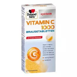 DOPPELHERZ C Vitamini 1000 sistem efervesan tablet, 40 adet