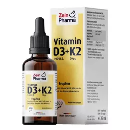 VITAMIN D3+K2 MK-Oral kullanım için 7 damla, yüksek doz, 25 ml