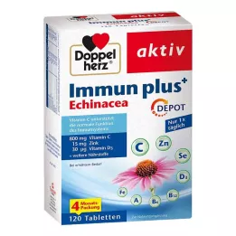 DOPPELHERZ Immun plus Echinacea Depot Tabletler, 120 adet