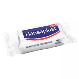 HANSAPLAST elastik sabitleme bandı krepli 8 cmx4 m, 1 adet