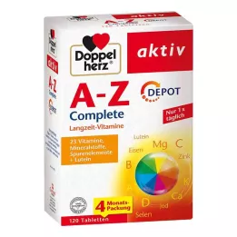 DOPPELHERZ A-Z Tam Depo Tabletler, 120 adet