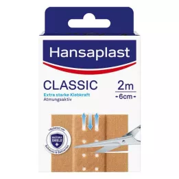 HANSAPLAST Klasik sıva 6 cmx2 m, 1 adet