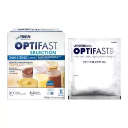 OPTIFAST Seçim İçecekleri &amp; Krema Tozu, 8X55 gr