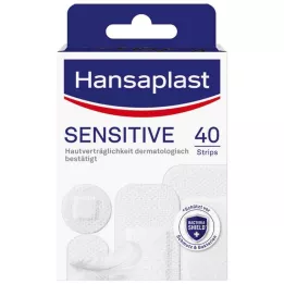 HANSAPLAST Hassas Alçı Hipoalerjenik Bantlar, 40 adet