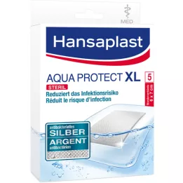 HANSAPLAST Aqua Koruma antibakteriyel yara örtüsü 6x7 cm, 5 adet