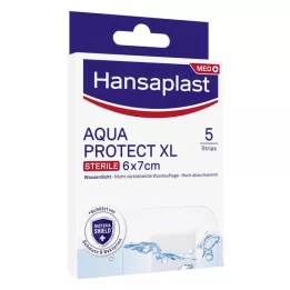 HANSAPLAST Aqua Protect yara örtüsü steril 6x7 cm, 5 adet