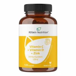 C Vitamini + D Vitamini + Çinko Bağışıklık Sistemi Ultra Kapsülleri, 120 adet