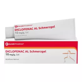 DICLOFENAC AL Ağrı jeli 10 mg/g, 150 g