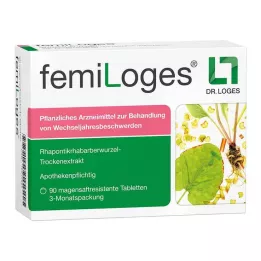 FEMILOGES mide-dayanıklı tabletler, 90 adet